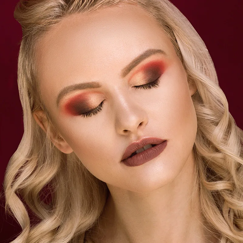 Палитра теней для век CE054 16 цветов матовые блестящие мерцающие тени Набор макияжа