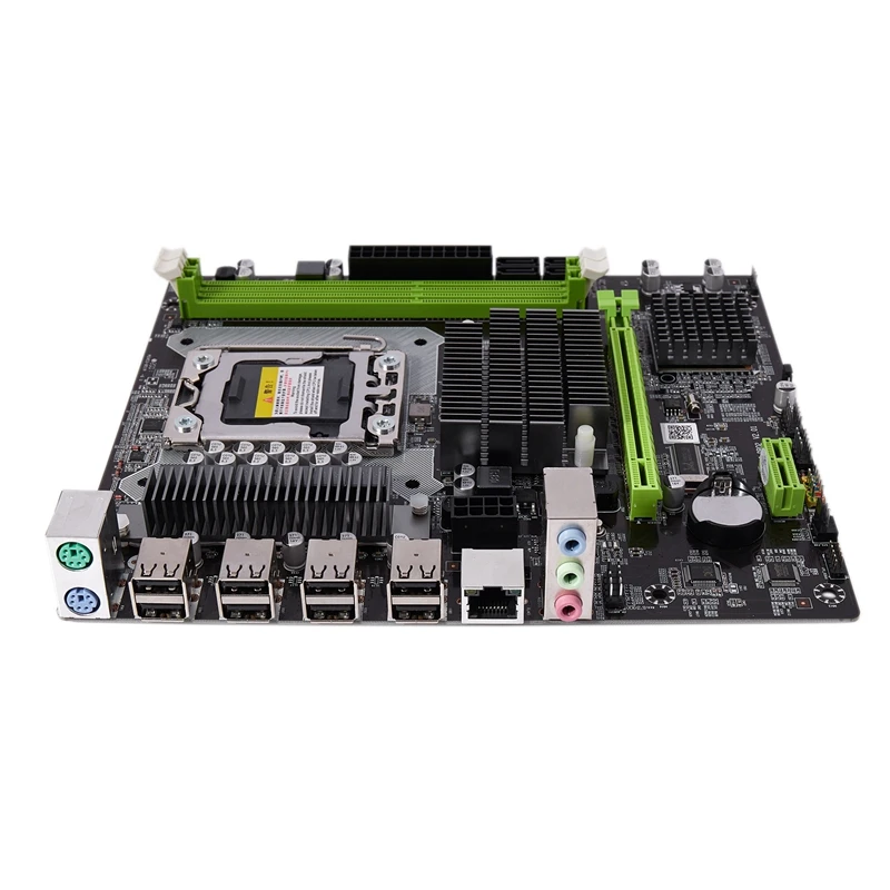 Материнская плата X58PRO2 LGA1356 DDR3 1066/1333/1600/1866 МГц ECC ОЗУ USB2.0 SATA2.0 для сервера Xeon