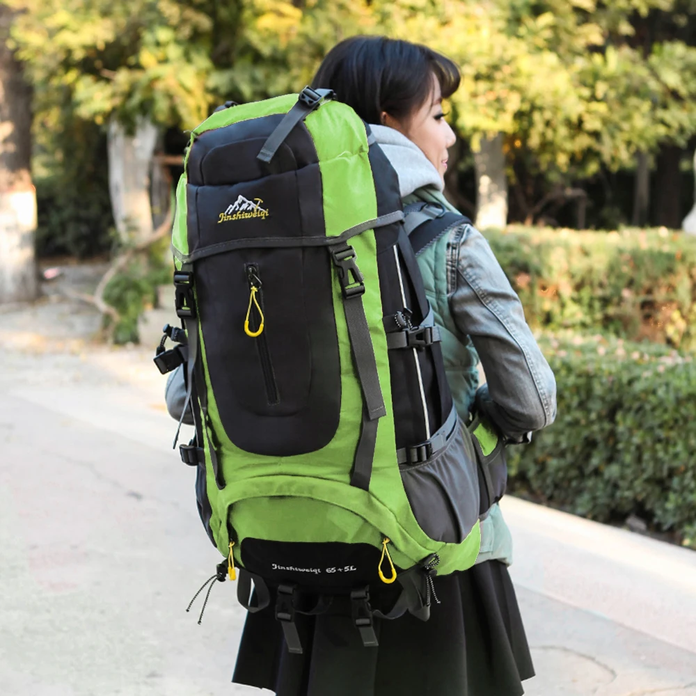 65L+ 5L мужская женская сумка для скалолазания, рюкзак для пеших прогулок, походный Повседневный дорожный рюкзак, тактические Спортивные Сумки