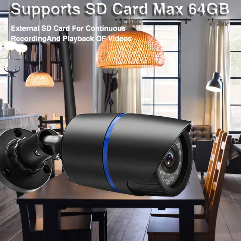 1080P 720P Wi-Fi Камера Беспроводной P2P видеонаблюдения IP камера на открытом воздухе