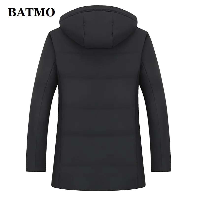 Новое поступление зимние высококачественные мужские куртки BATMO с капюшоном из 80%