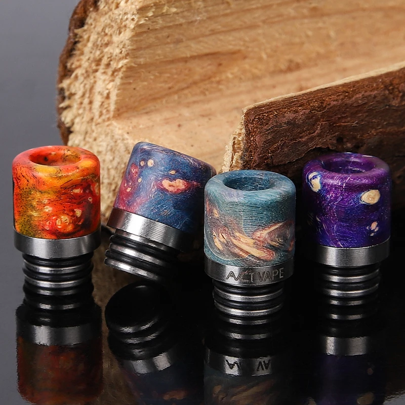 Стандартный 510 стабилизированный наконечник из дерева капельного наконечника