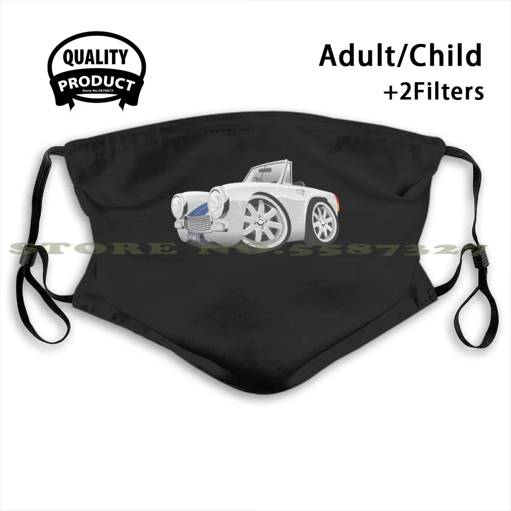 Остин Healey Sprite Mark 3-Персонализированная маска для лица взрослых и детей Ah 3 Frogeye Frog