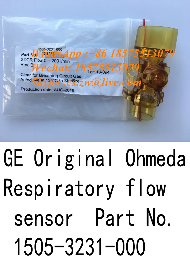 GE оригинальный датчик дыхательного потока Ohmeda часть № 1505-3231-000 | Мобильные
