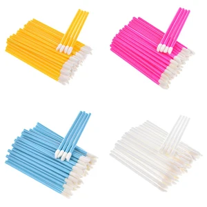 Красочная кисть для губ, искусственные кисти, косметическая кисть, глянцевые палочки, частная этикетка