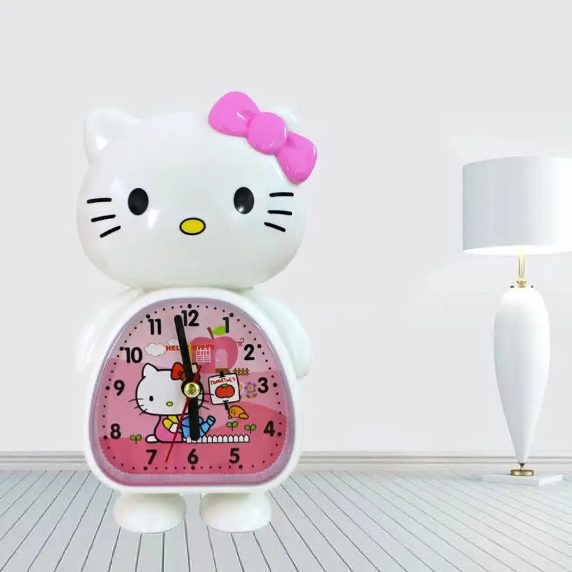 Будильник Hello Kitty Мультипликационный супер громкий для студенческого общежития