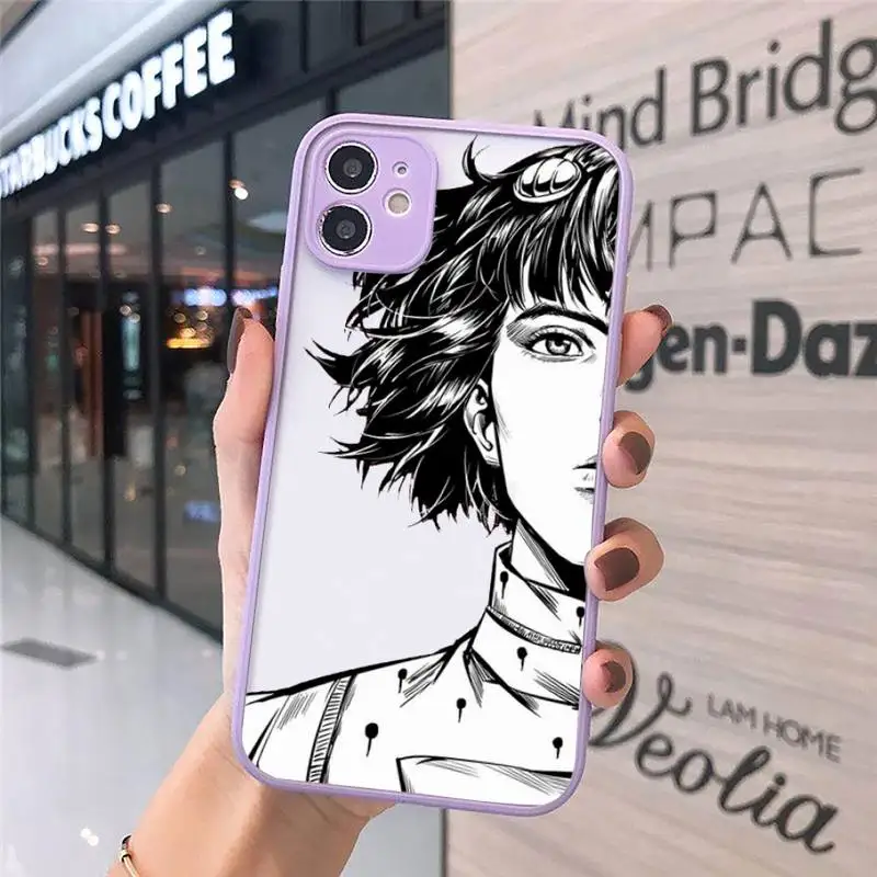 

JOJO BIZARR ADVENTUR anime Phone Cases matte transparent For iphone 7 8 11 12 plus mini x xs xr pro max luxury brand cover