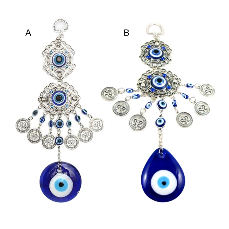 Подвеска амулет в виде ветряных колокольчиков Турецкая подвеска украшение для