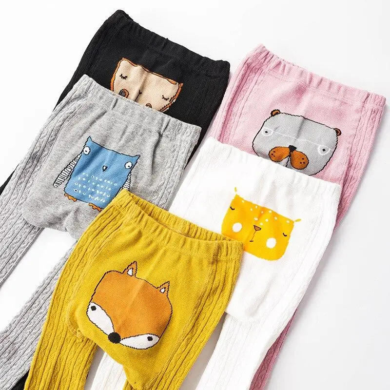 

Cute Animal Kids Girls Tights Pantyhose Stocking Cotton Children Baby Boy Tights Stockings Toddler Pantyhose Newborn Tights