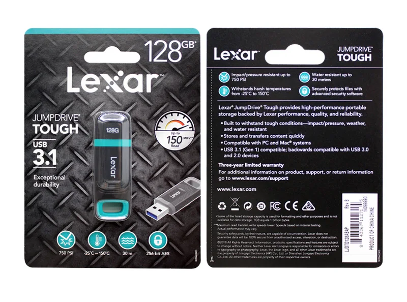 Флеш-накопитель Lexar, 64 ГБ, USB флеш-накопитель, 32 ГБ, 128 ГБ, USB3.1, флеш-накопитель, USB флешка для ноутбука
