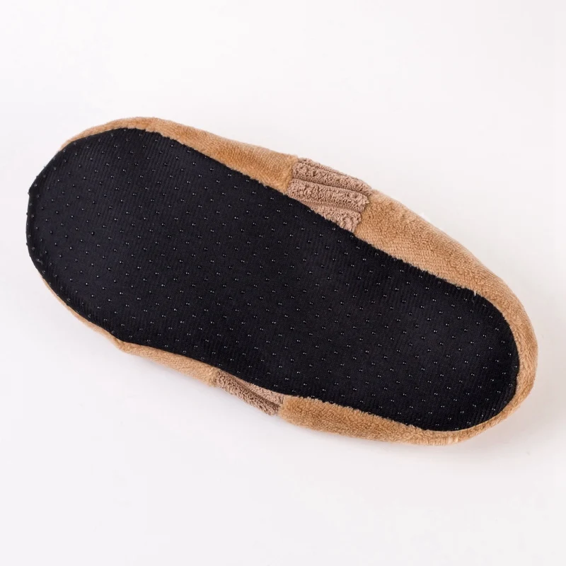 Новые мужские зимние тапки теплые мягкие нескользящая домашняя обувь меховые