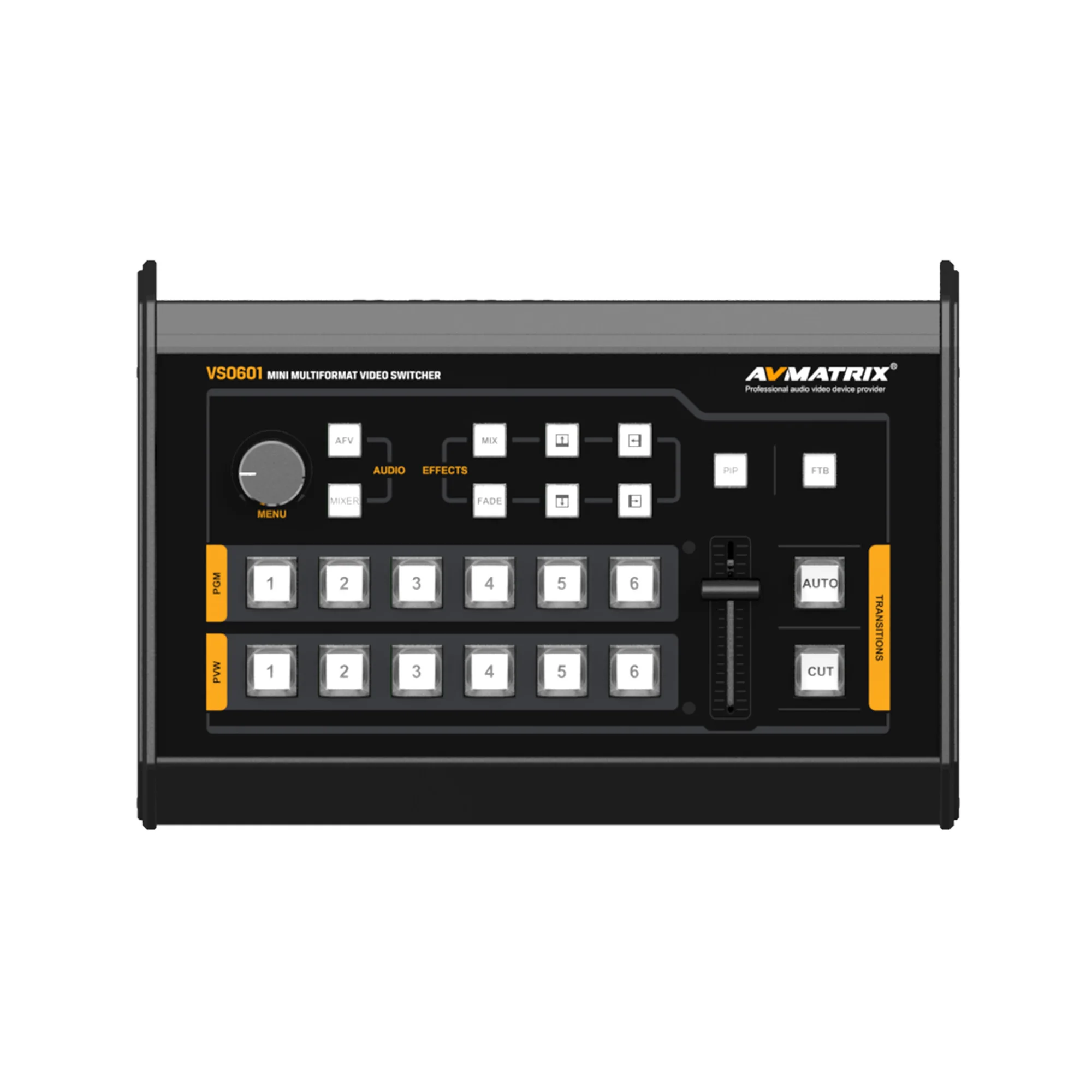 Многоформатный видеокоммутатор Avmatrix VS0601 Mini 6CH SDI/HDMI с интерфейсом GPIO для системы