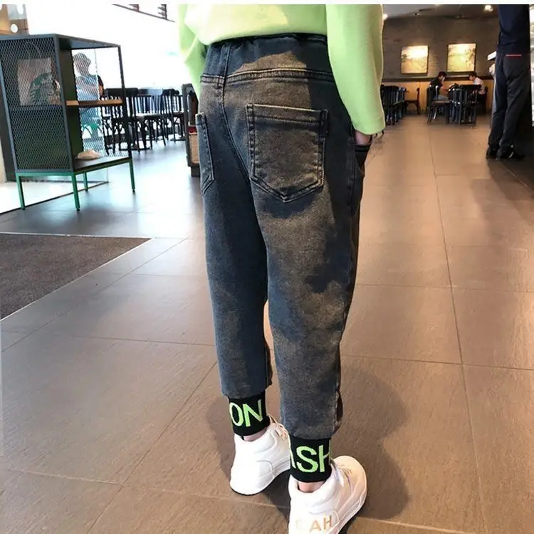 

Girls Loose Fit Durable Pencil Jeans
