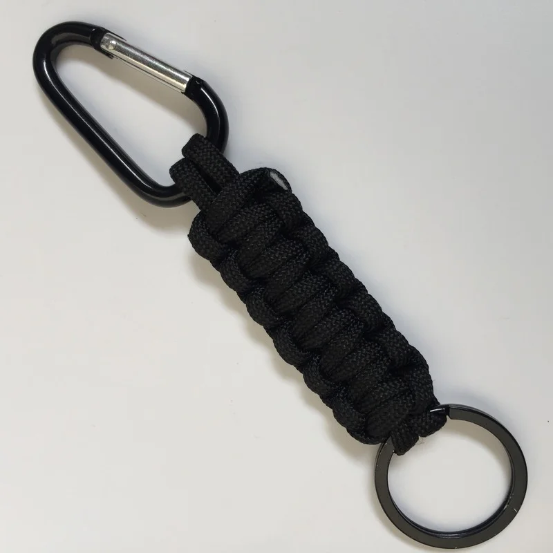 Tactical Survival Tool Climbing Carabiner Hook Line Backpack Buckle Camping Hiking Outdoor Umbrella Cord | Спорт и развлечения