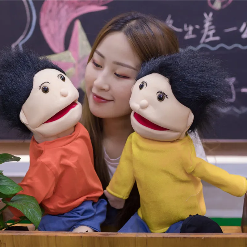 60 см Милая мультяшная ручная кукла имитация куклы детские подарки забавная