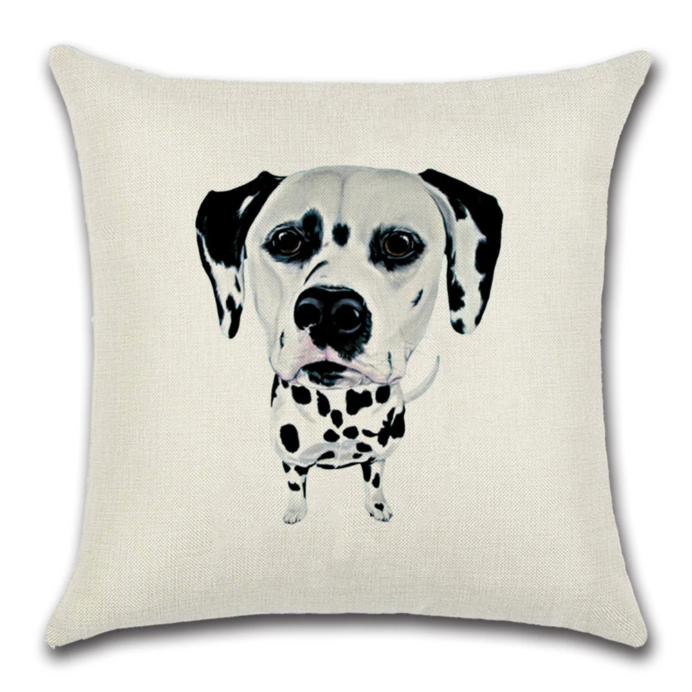 1 шт. квадратная хлопковая льняная цветная наволочка для домашних животных