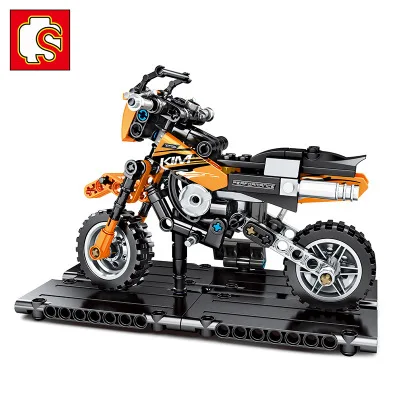 S701100/701101 Empire of steel Militar Series Building Blocks Brick motorcycle education model baby toys | Игрушки и хобби