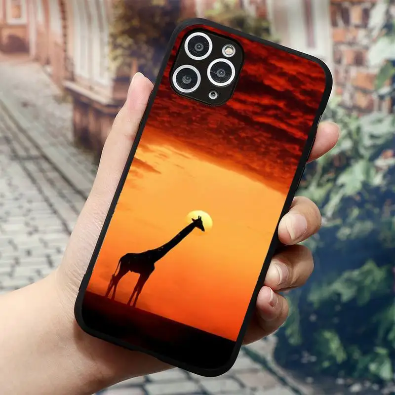

giraffe Phone Case for iPhone 11 12 mini pro XS MAX 8 7 6 6S Plus X 5S SE 2020 XR