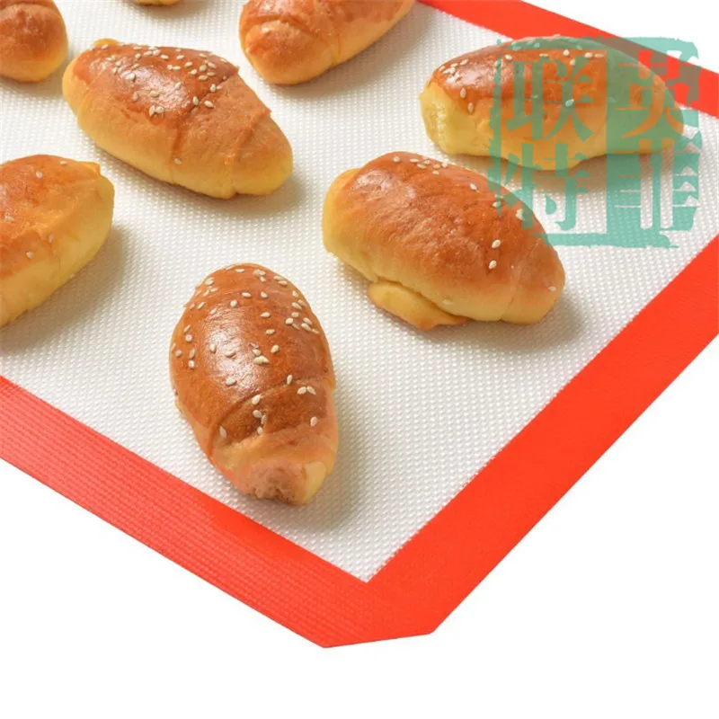 Антипригарный силиконовый коврик для выпекания выпечки Кондитерские инструменты коврик для раскатки теста большой размер для торта печенье Макарон кухонные инструменты NS3