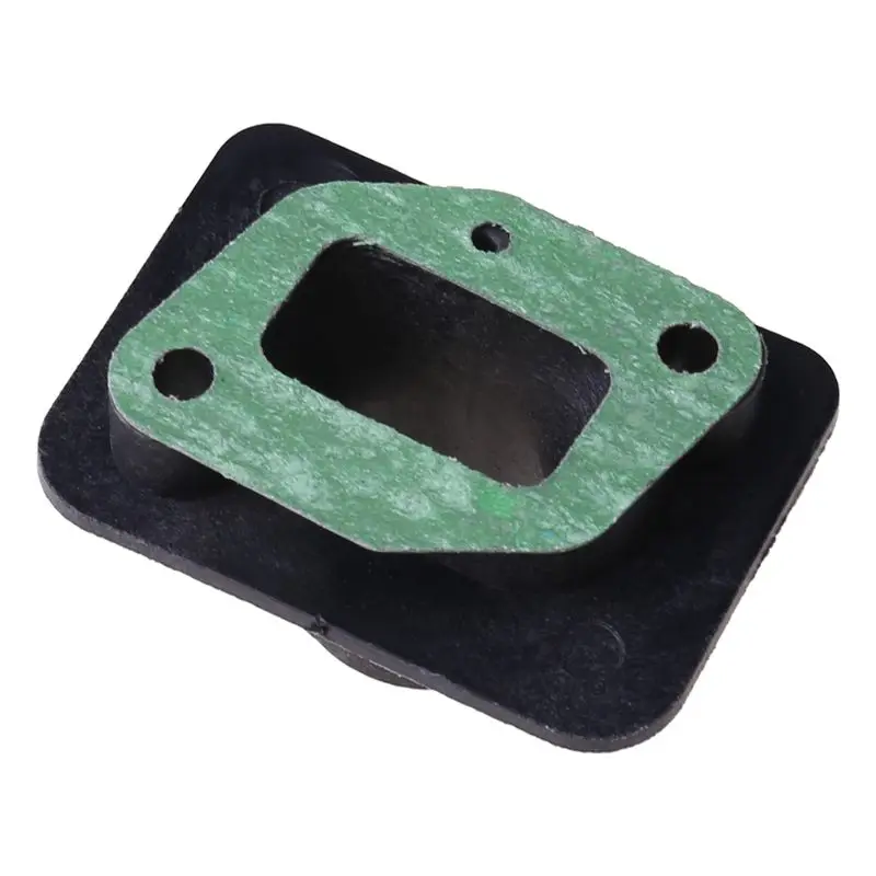 2 Pcs 40-5 43CC 52CC Brush Cutter Intake Manifold Carburetor Base Connector Intake Manifold Admitting Pipe Carb Adaptor