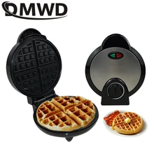 DMWD Electric Eggs Waffle Maker Multifunction Breakfast crepe baking machine MINI Muffin Grill Egg cake oven Bakeware EU plug