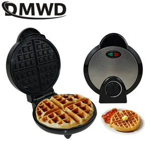 dmwd electric eggs waffle maker multifunction breakfast crepe baking machine mini muffin grill egg cake oven bakeware eu plug free global shipping