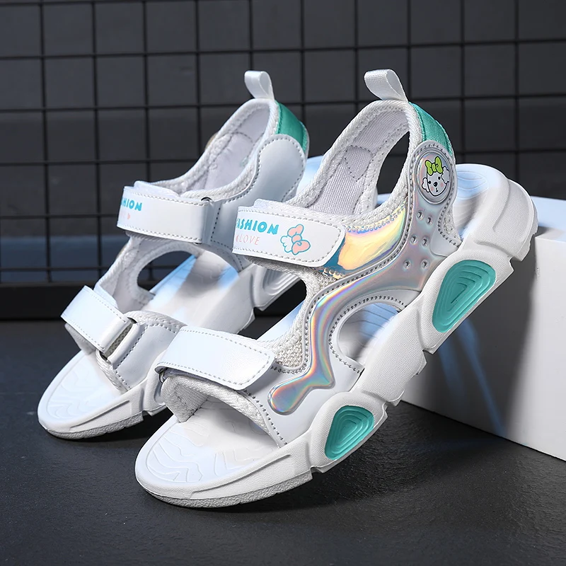 EOSNYX летние детские повседневные сандалии уличные Нескользящие пляжные туфли