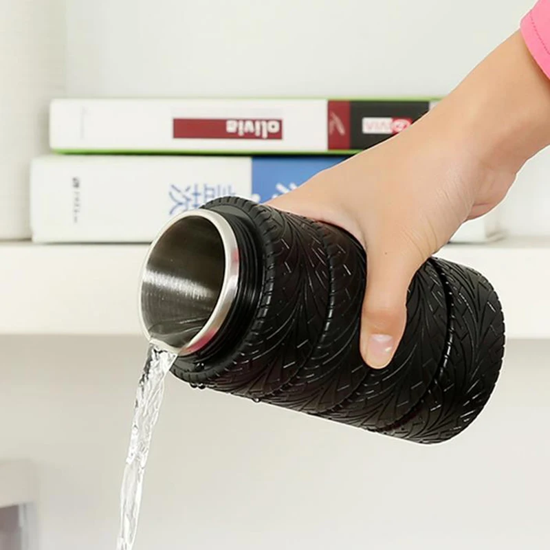 320 мл кофейная чашка герметичная Автомобильная кружка 304 для воды из нержавеющей