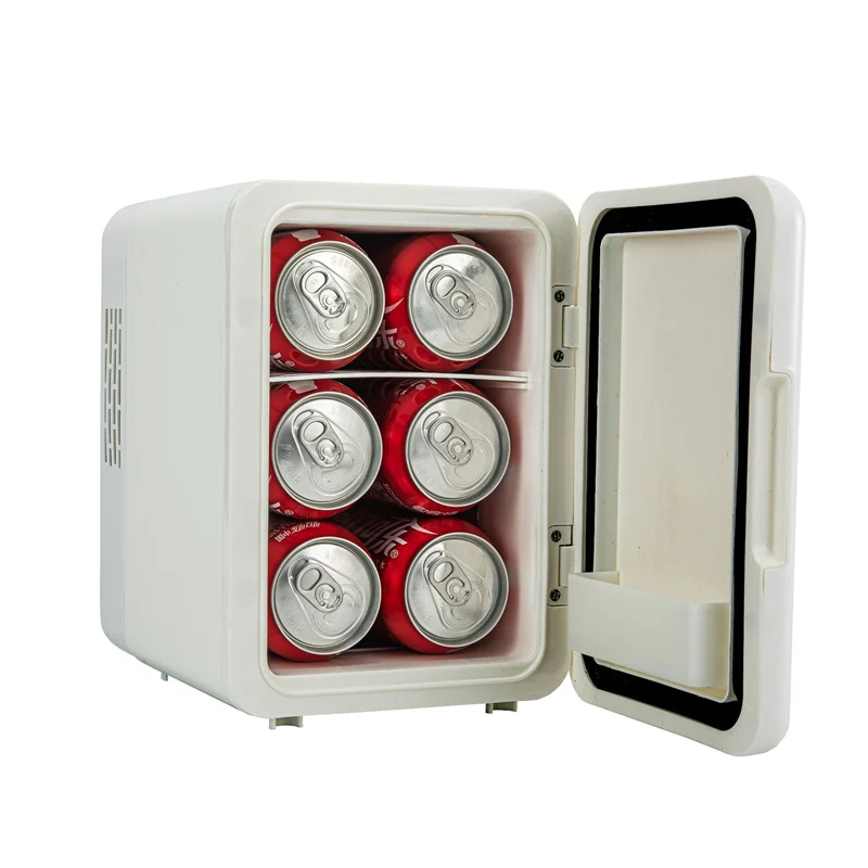 저렴한 미니 냉장고 4L 뷰티 냉장고 메이크업 스킨 케어 냉동고 휴대용 자동차 및 홈 핫 콜드 냉동고 고품질 12/220V BX25