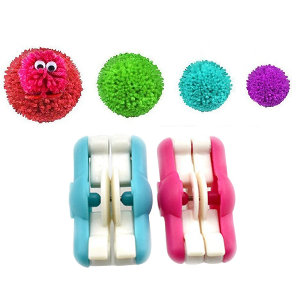 2 шт. домашний Профессиональный пушистый шар плетение легко использовать DIY