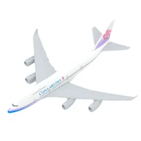 china airlines taiwan b747 aircraft alloy diecast model 15cm aviation collectible miniature souvenir ornament