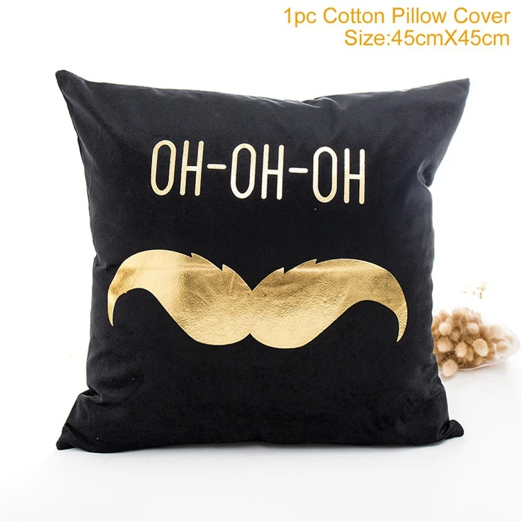 Cushion cover 14 Navidad Рождественский чехол для подушки с рождественским декором для дома рождественские украшения олень Санта Клаус счастливый год - Цвет: Cushion cover 14