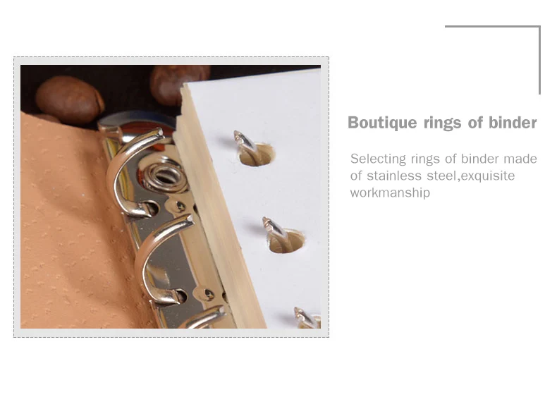 Жесткий задний мини многоразовый кожаный планировщик путешественников