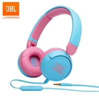 jbl jr310 wired kid headphones childrens headset with jbl safe sound low decibel care noise isolation for online learning music