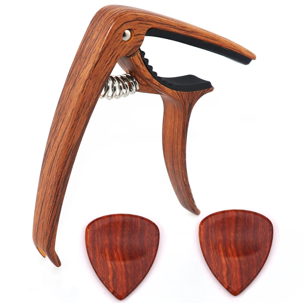 3 шт./компл. деревянный зажим для гитары Capo Paddle набор народная Классическая