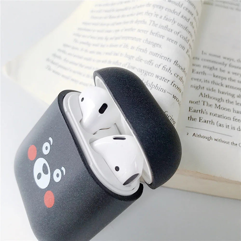 Милый мультфильм беспроводные наушники mate чехол для Apple AirPods 2 зарядки наушники Scurb чехол для Airpods защитный чехол
