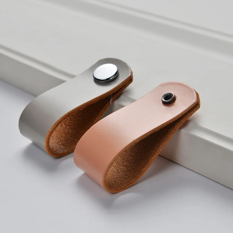 1 шт. ручка из растительного дубления с одним отверстием|Ручки шкафа| |