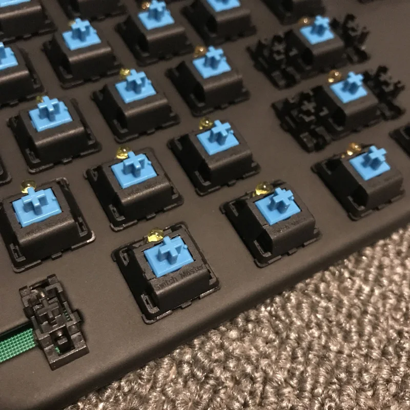 Новый заказной DIY механическая клавиатура пластина спутниковая ось 104 ключ PCB