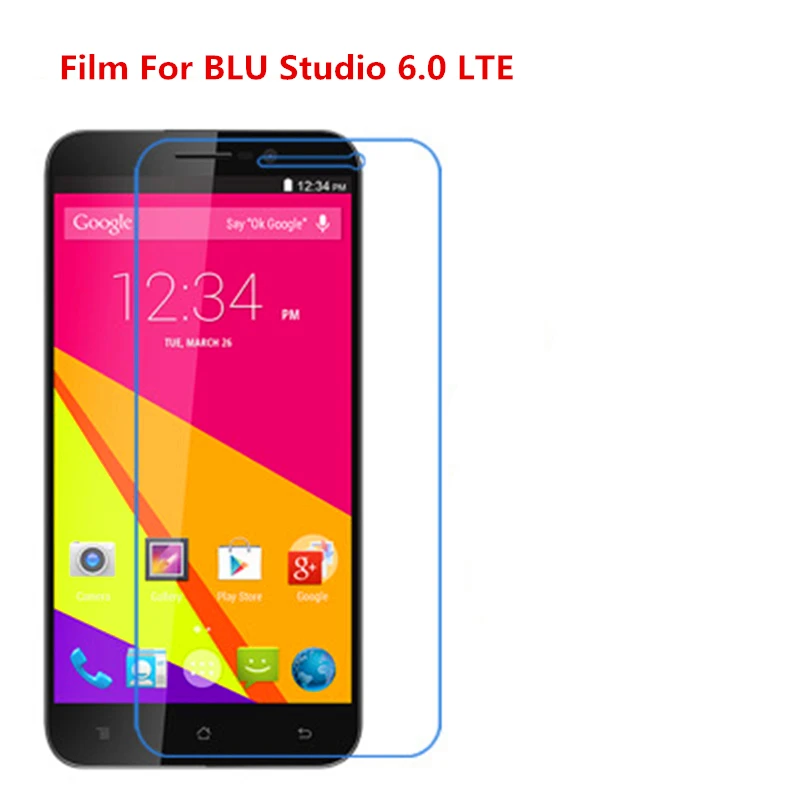 1/2/5/10 шт. ультратонкая прозрачная защитная пленка для HD ЖК-экрана с чистящей тканью, пленка для BLU Studio 6,0 LTE.