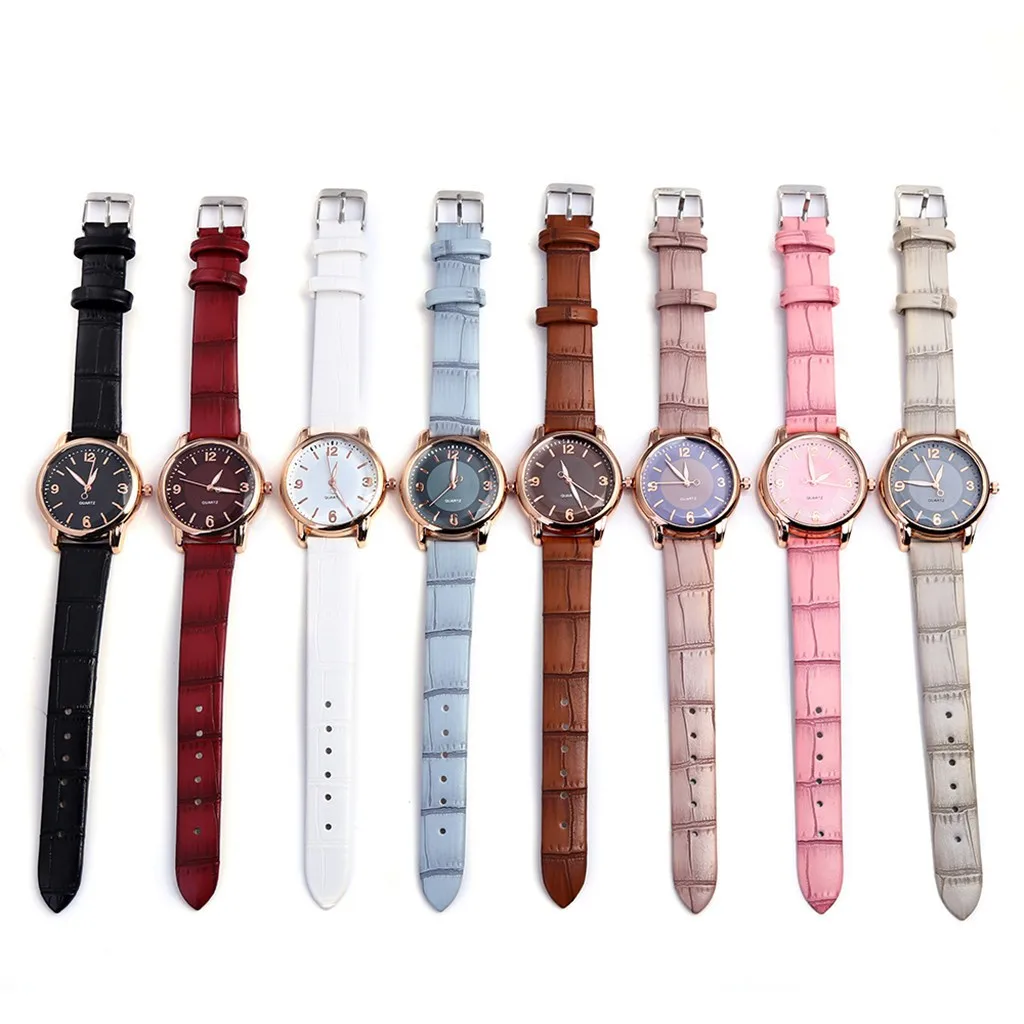 

Women Watches 2021 Luxury Leather Strap Fashion Ladies Watches Stainless Steel Dail Women's Quartz Wristwatch relogio feminino