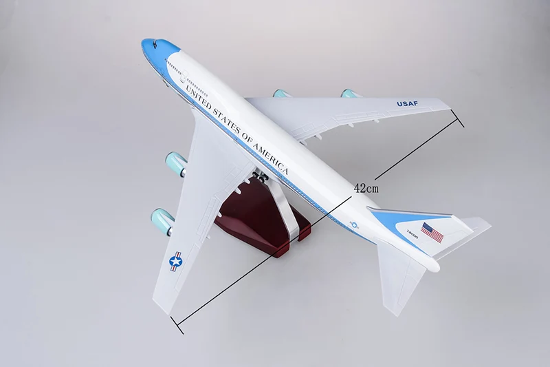 

1/150 Scale Diecast Air Force One Airplane Aircraft Model Collections Kids Toys