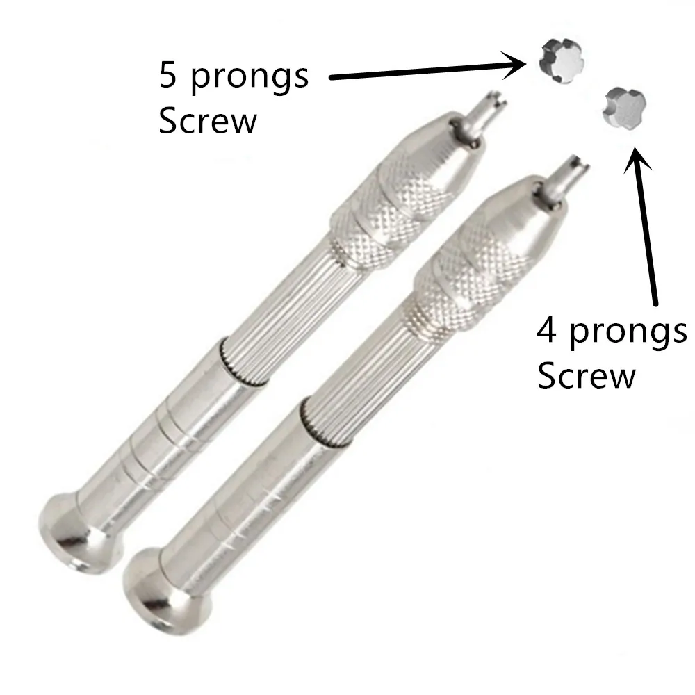 

4 prongs 5 prongs 2.75mm Blades Precision RM Screwdriver For RICHARD MILLE Watch rubber strap band bezel Case back Screws