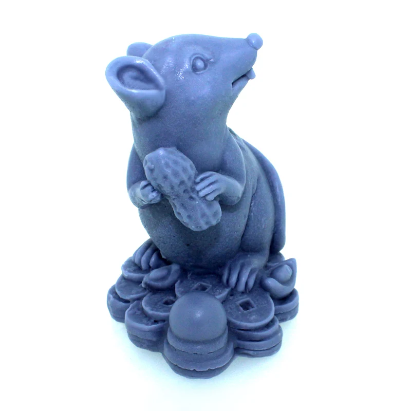 Lucky mouse силиконовая форма для мыла ручной работы 3D Полимерная форма