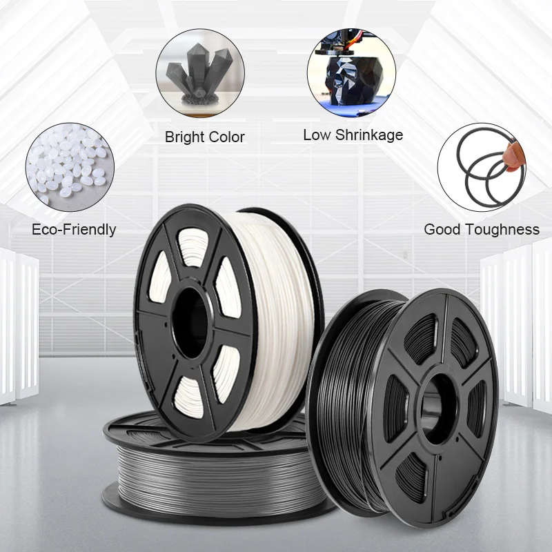 KAIGE WOOD Filament Wood fiber 3d Print Filament sublimation blanks  professional 10KG/10Roll PETG PLA filament  3D Printer