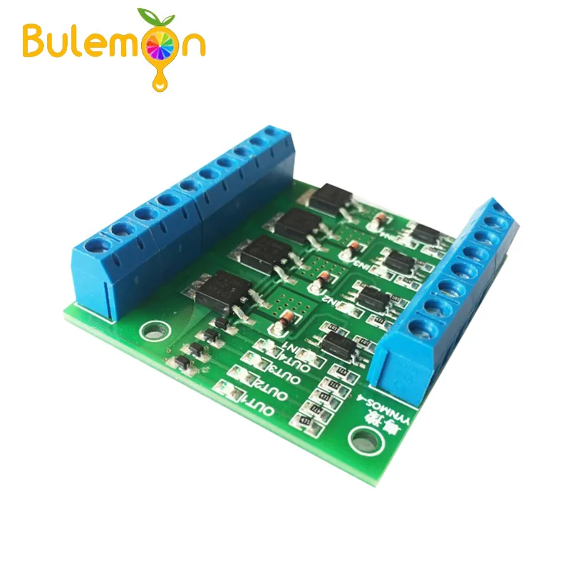 

4 Channels Pulse MOS FET F5305S Trigger Switch Controller PWM Input Steady for Motor LED 4 Way 4ch 4 way Diy Electronic Module