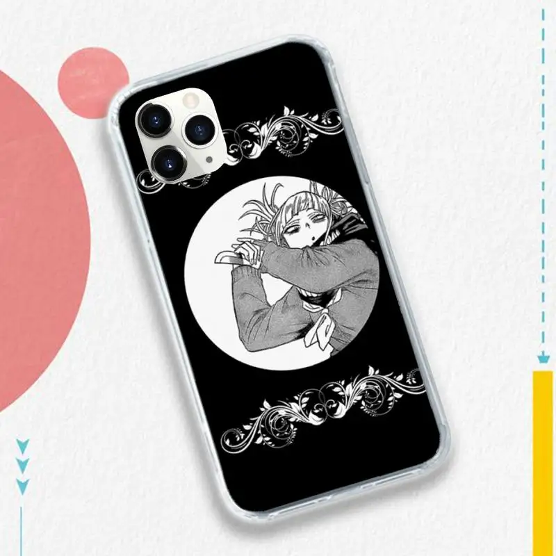 

Anime girl Himiko Toga Cross my body Phone Case for iPhone 11 12 pro XS MAX 8 7 6 6S Plus X 5S SE 2020 XR