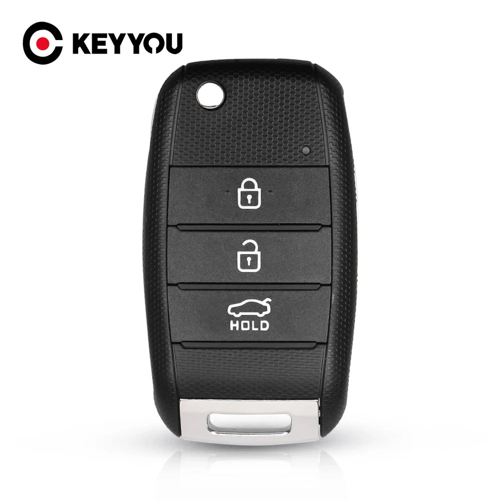 Чехол для дистанционного ключа KEYYOU чехол KIA Carens Cerato Forte RIO K2 K3 K5 сменный складной