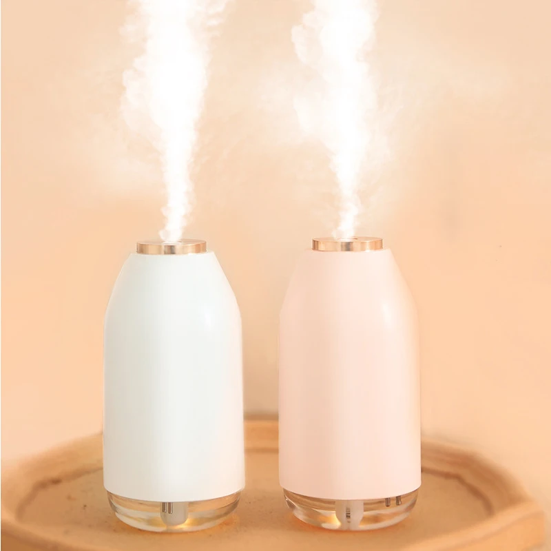 

270ML Milk Bottle Ultrasonic Mini Usb Air Humidifier For Home Hydrating Humidifier Diffuser Led Lamp Fogger Face Mist Maker