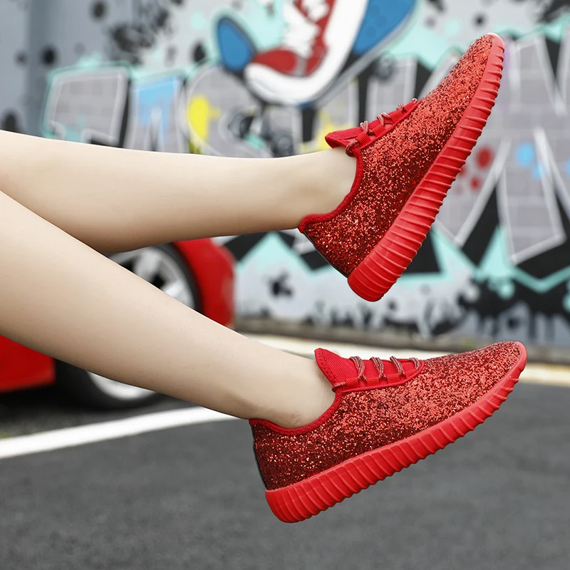 Беговые кроссовки Bjakin для женщин легкие со шнуровкой Нескользящие спорта бега