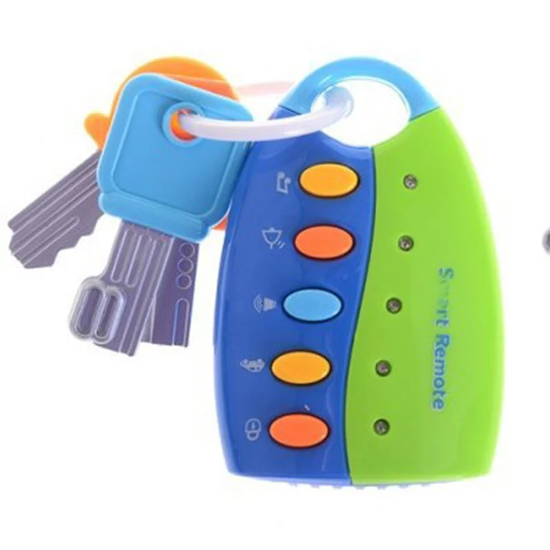 Детская игрушка музыкальный Автомобильный ключ голосовое управление умный